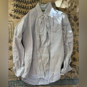 Sid Mashburn Classic Blue and White Striped Shirt